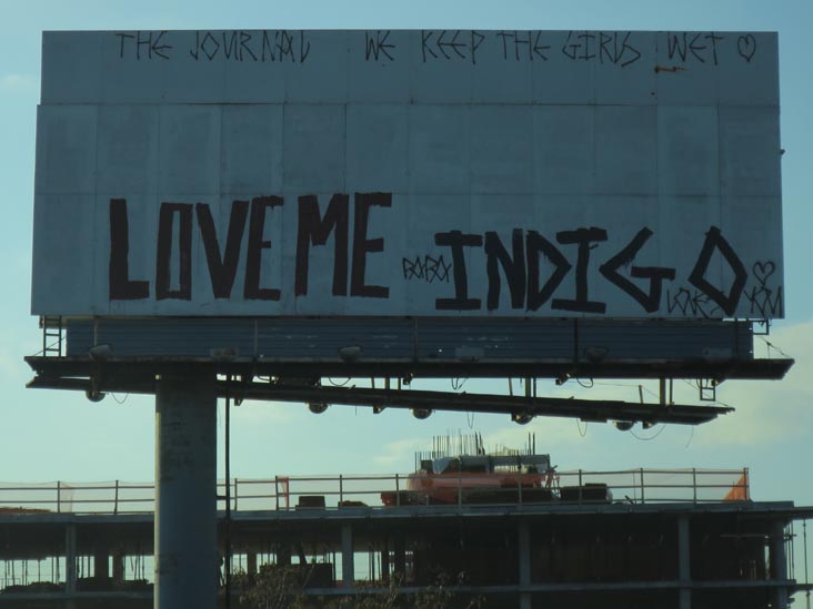 Brooklyn-Queens Expressway at Williamsburg, Brooklyn, December 26, 2013