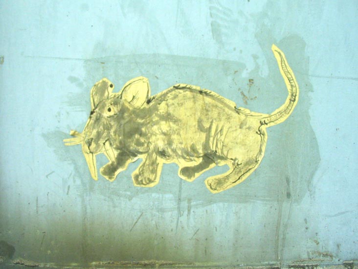 Rat, Vernon Boulevard, Hunters Point, Long Island City, Queens, October 2, 2007