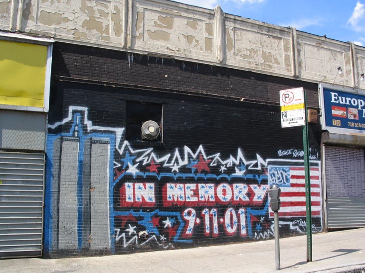 September 11 Mural, Cruger Avenue, The Bronx