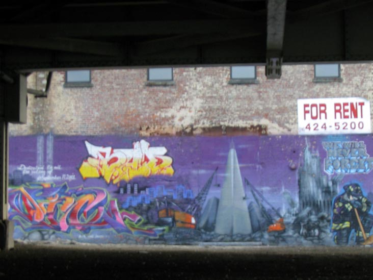 Van Dam Street At The Long Island Expressway, Long Island City, Queens, March 15, 2008