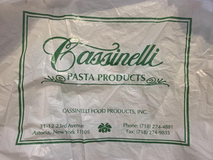 Cassinellii Pasta Products Bag