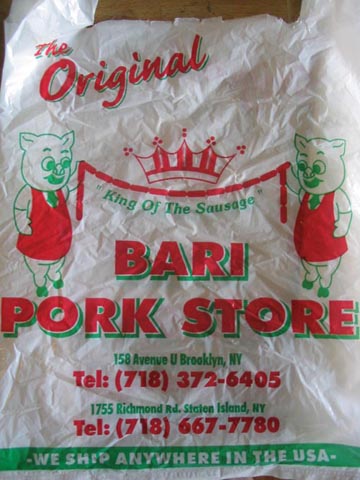 Bari Pork Store, 158 Avenue U, Brooklyn