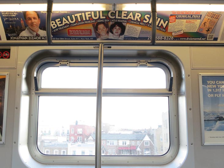 Dr. Zizmor Beautiful Clear Skin Ad, New York City Subway, February 6, 2013