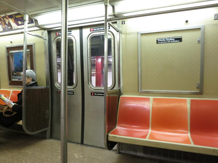 R Train, New York City Subway, March 28, 2012