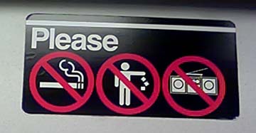 No Smoking, No Littering, No Music