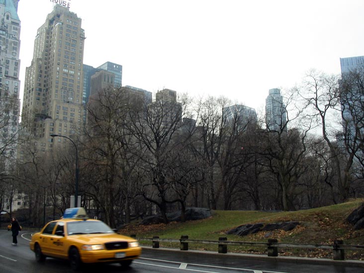 Taxi, Central Park, Manhattan, February 5, 2008