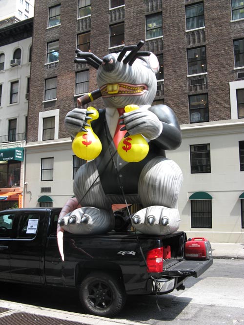 Union Rat, East 60th Street Between Lexington and Park Avenues, Upper East Side, Manhattan, July 31, 2008