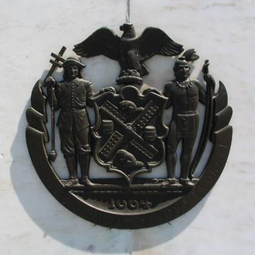 New York City Seal, Verrazano-Narrows Bridge Monument, Arrochar, Staten Island