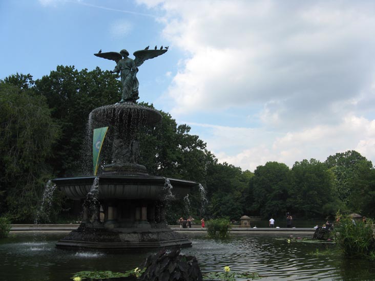 Bethesda Fountain, Central Park, Manhattan, August 20, 2009