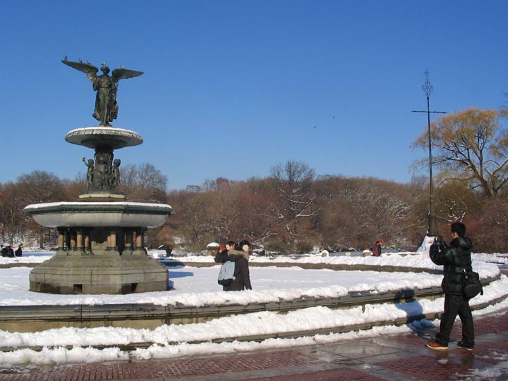 Bethesda Fountain, Central Park, Manhattan, December 9, 2005