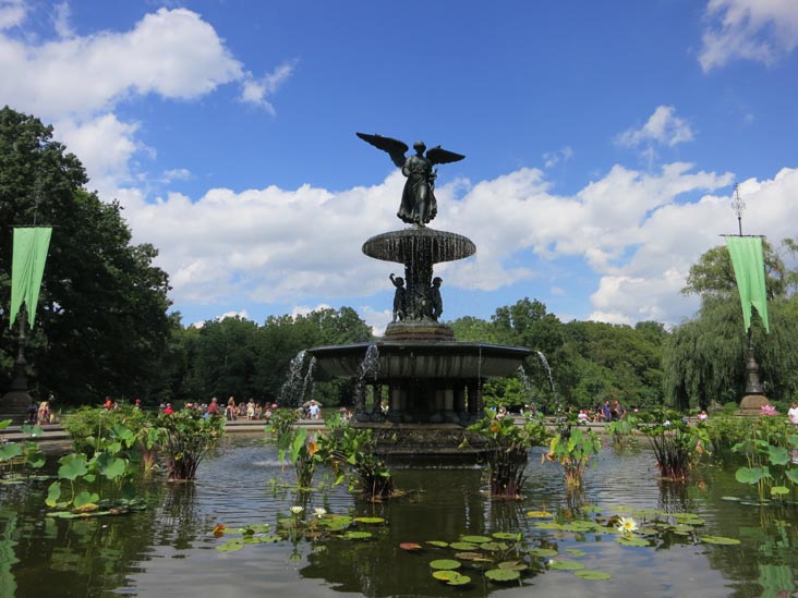 Bethesda Fountain, Central Park, Manhattan, August 18, 2012