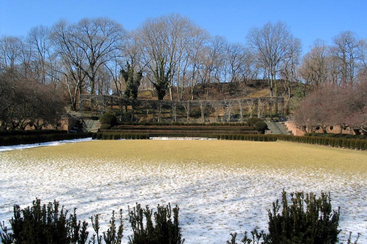 Conservatory Garden, Central Park, Manhattan, February 28, 2007