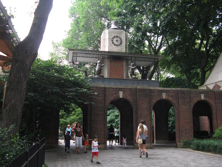 Delacorte Clock, Central Park, Manhattan, July 17, 2009