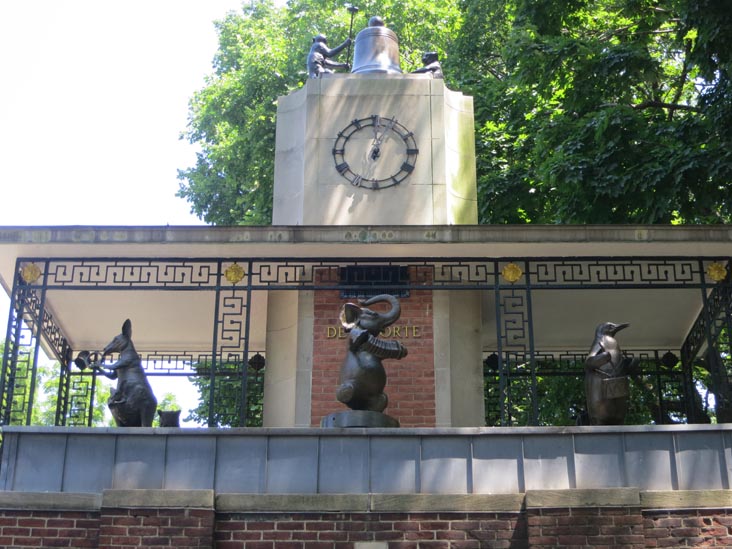 Delacorte Clock, Central Park, Manhattan, June 20, 2013