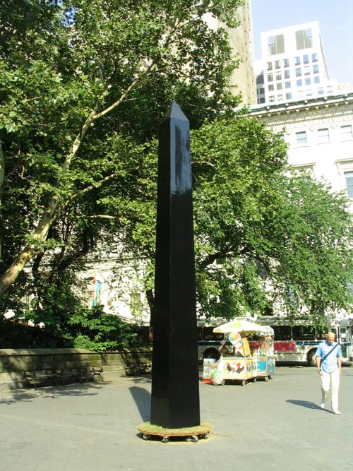 Doris Freedman Plaza, Central Park, Manhattan, July 25, 2007
