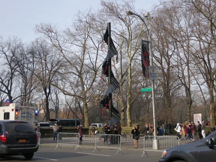 Doris Freedman Plaza, Central Park, Manhattan, December 31, 2012