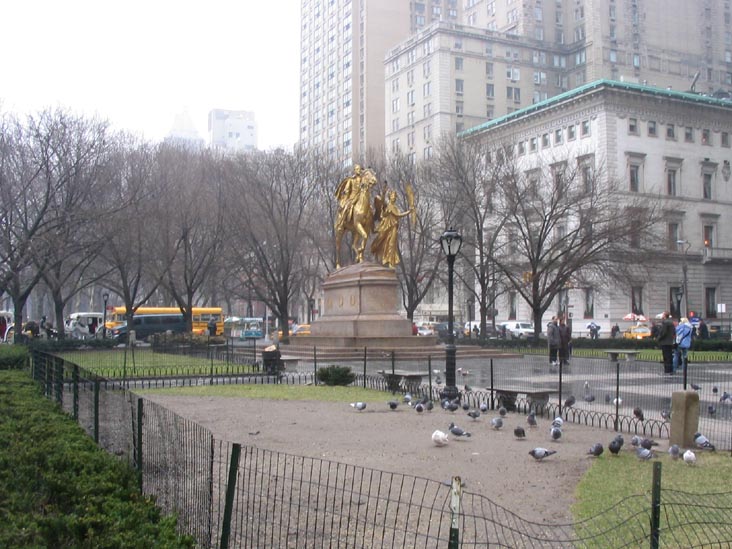 Sherman Monument, Grand Army Plaza, Manhattan, March 5, 2004