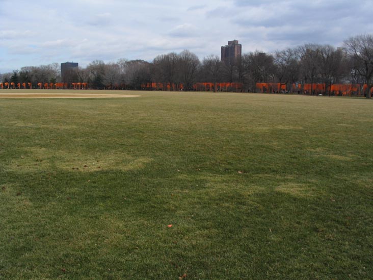 Great Lawn, Central Park, During Christo and Jeanne-Claude's The Gates, Febuary 12, 2005