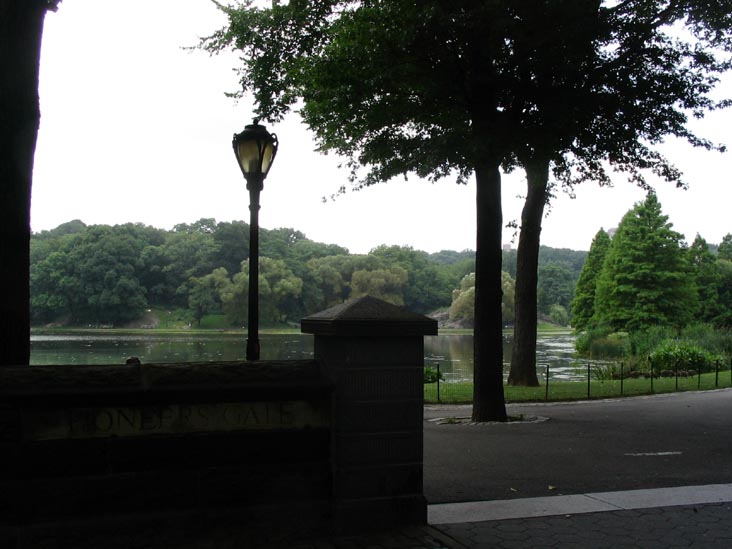 Pioneers' Gate (110th Street and Fifth Avenue Entrance), Harlem Meer, Central Park, Manhattan