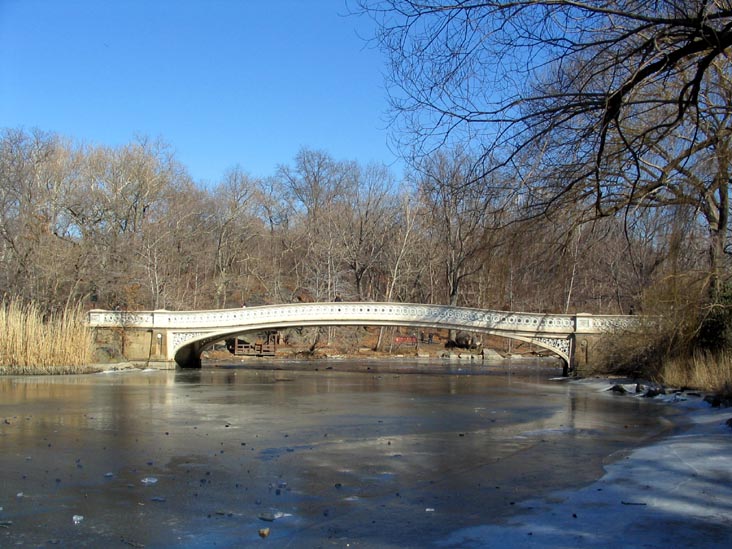 Bow Bridge, The Lake, Central Park, February 3, 2007