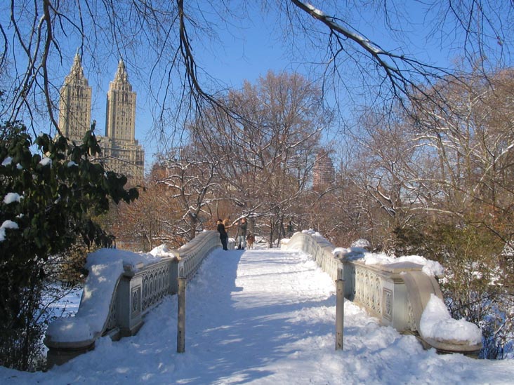 Bow Bridge, The Lake, Central Park, Manhattan, December 9, 2005