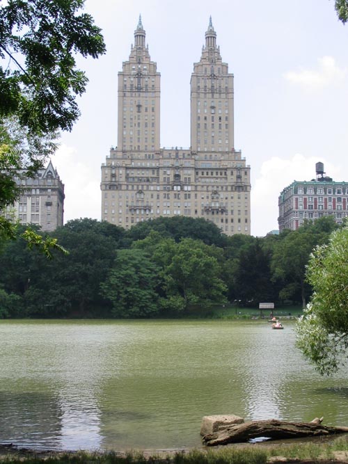San Remo Apartments, 145-146 Central Park West From The Lake, Central Park, Manhattan