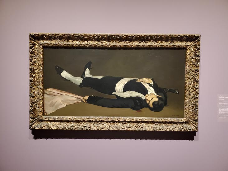 The Dead Toreador, Manet/Degas, Metropolitan Museum of Art, Manhattan, November 20, 2023