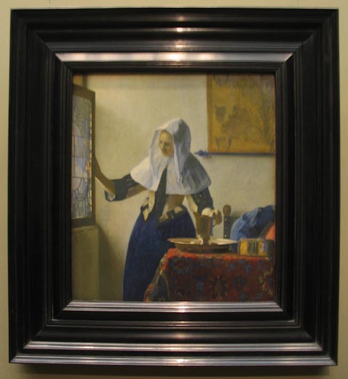 Young Woman with a Water Pitcher, European Paintings, Metropolitan Museum of Art, 1000 Fifth Avenue at 82nd Street, Manhattan