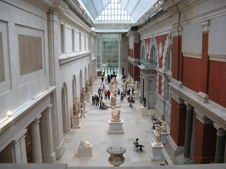 European Sculpture Court, Metropolitan Museum of Art, 1000 Fifth Avenue at 82nd Street, Manhattan