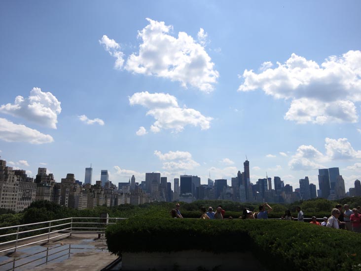 Roof Garden, Metropolitan Museum of Art, 1000 Fifth Avenue at 82nd Street, Manhattan, August 16, 2012