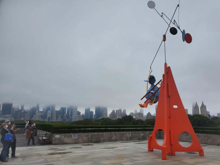 Roof Garden, Metropolitan Museum of Art, Manhattan, October 4, 2021