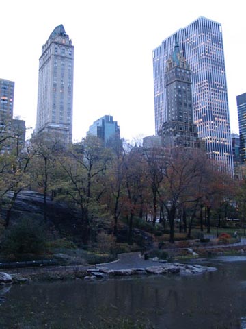 The Pond, Central Park, November 22, 2005