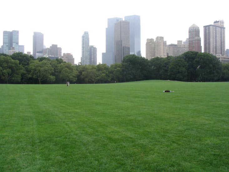 Sheep Meadow, Central Park, Manhattan, July 27, 2004