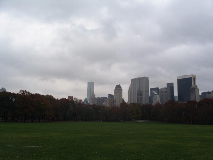 Sheep Meadow, Central Park, Manhattan, November 22, 2005