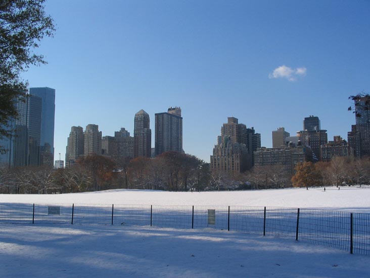 Sheep Meadow, Central Park, Manhattan, December 9, 2005