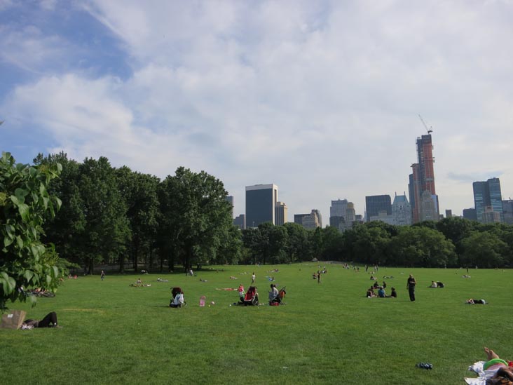 Sheep Meadow, Central Park, Manhattan, June 18, 2012