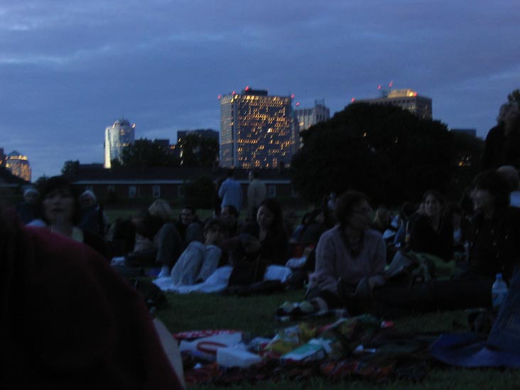 Open Views 2: Films on the City, Parade Ground, Governors Island, August 6, 2004
