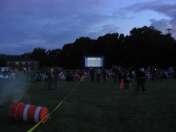 Open Views 2: Films on the City, Parade Ground, Governors Island, August 6, 2004