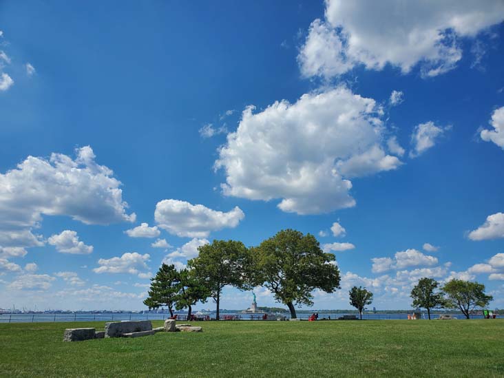 Picnic Point, Governors Island, New York City, August 24, 2022