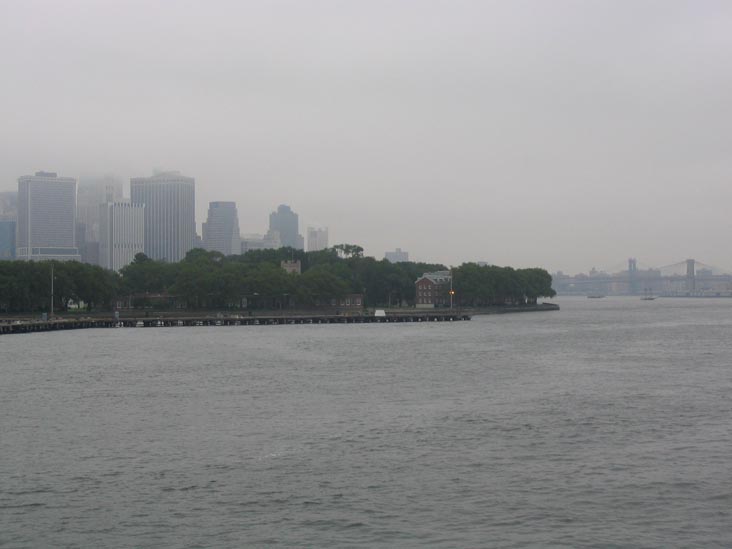 Governors Island Waterfront, Buttermilk Channel, May 26, 2004