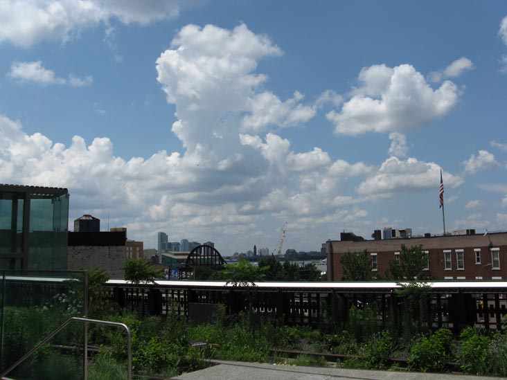 View Toward Hudson River From High Line At 14th Street, Manhattan