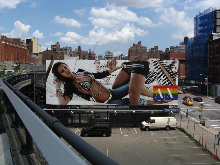 View From High Line At 17th Street and Tenth Avenue, Manhattan
