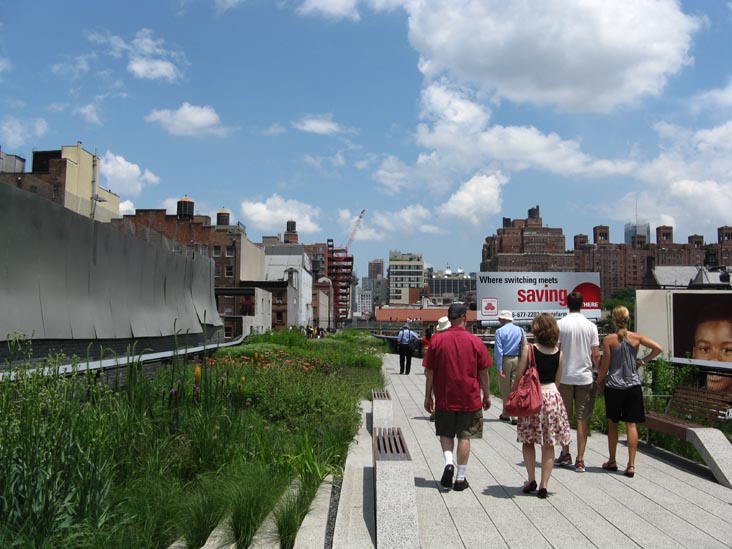 High Line Near 18th Street, Manhattan, June 27, 2009
