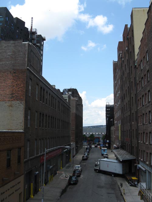 View West Down 19th Street From High Line, Manhattan