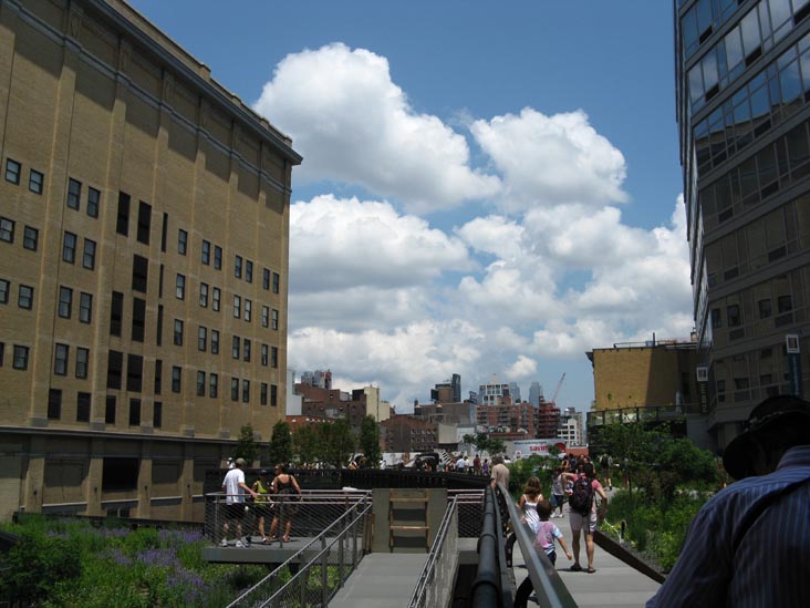 High Line Between 16th and 17th Streets Over Tenth Avenue, Manhattan