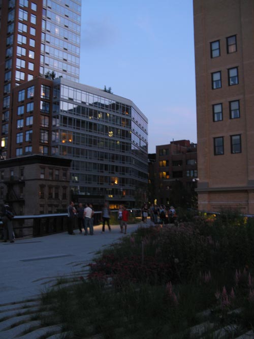 High Line At Dusk Near 17th Street, Manhattan