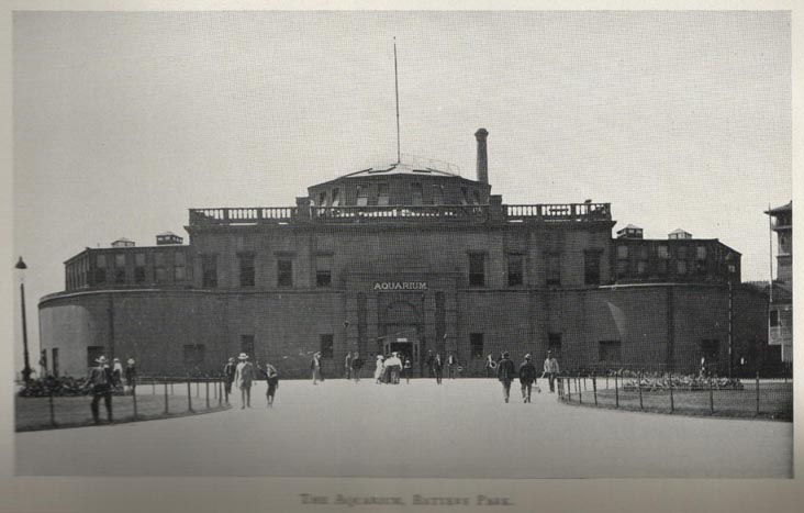 The Aquarium, Battery Park (Castle Clinton), 1902 Parks Annual Report