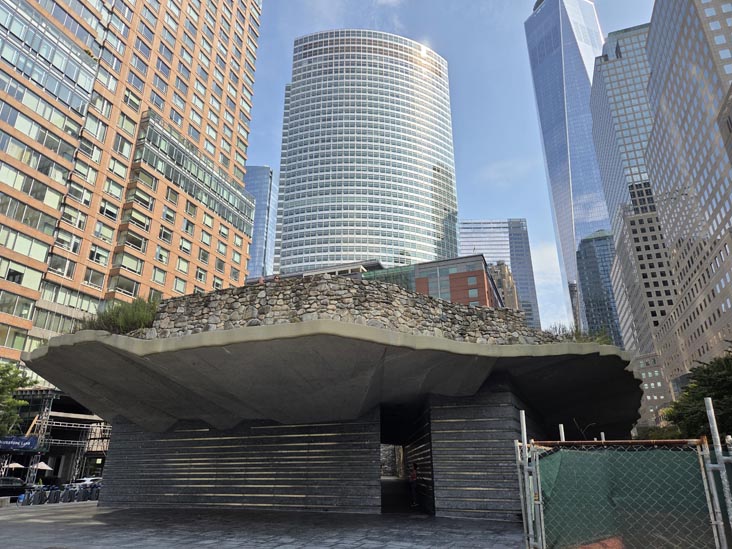 Irish Hunger Memorial, Battery Park City, Lower Manhattan, September 23, 2025