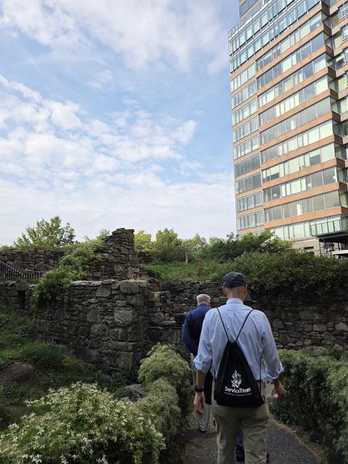 Irish Hunger Memorial, Battery Park City, Lower Manhattan, September 23, 2025
