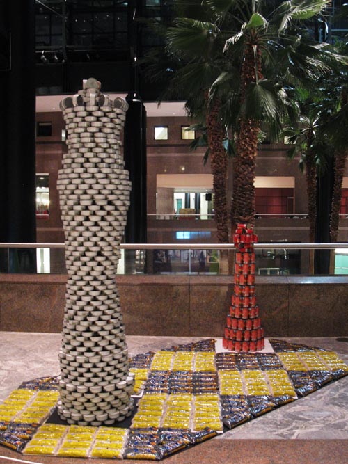 Breaking Dawn By National Reprographics, Inc., Canstruction 2011, World Financial Center, Battery Park City, Lower Manhattan, November 16, 2011